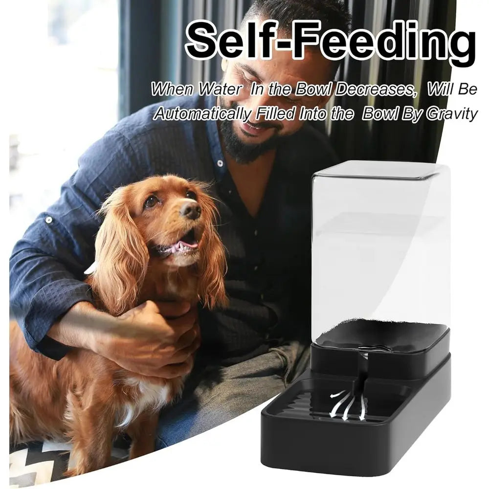 Automatic Cat Feeder And Water Dispenser Set For Cats And Small Medium Dogs