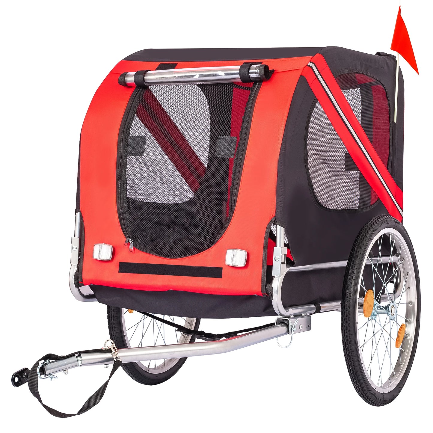 HiMISS Dog Bike Trailer Stroller Bicycle Carrier Quick Release Wheels