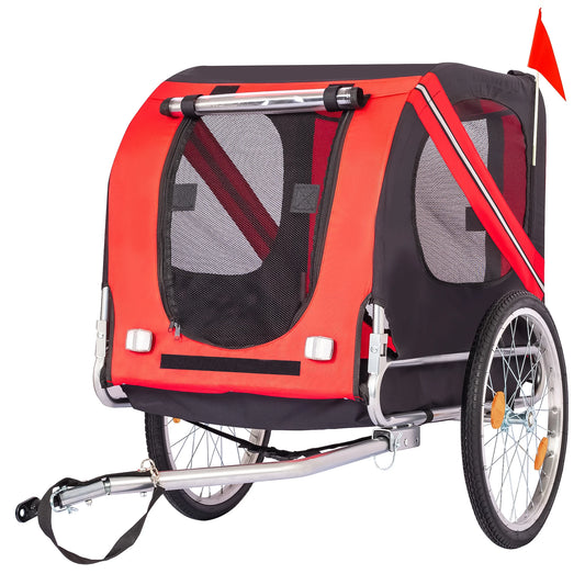 HiMISS Dog Bike Trailer Stroller Bicycle Carrier Quick Release Wheels