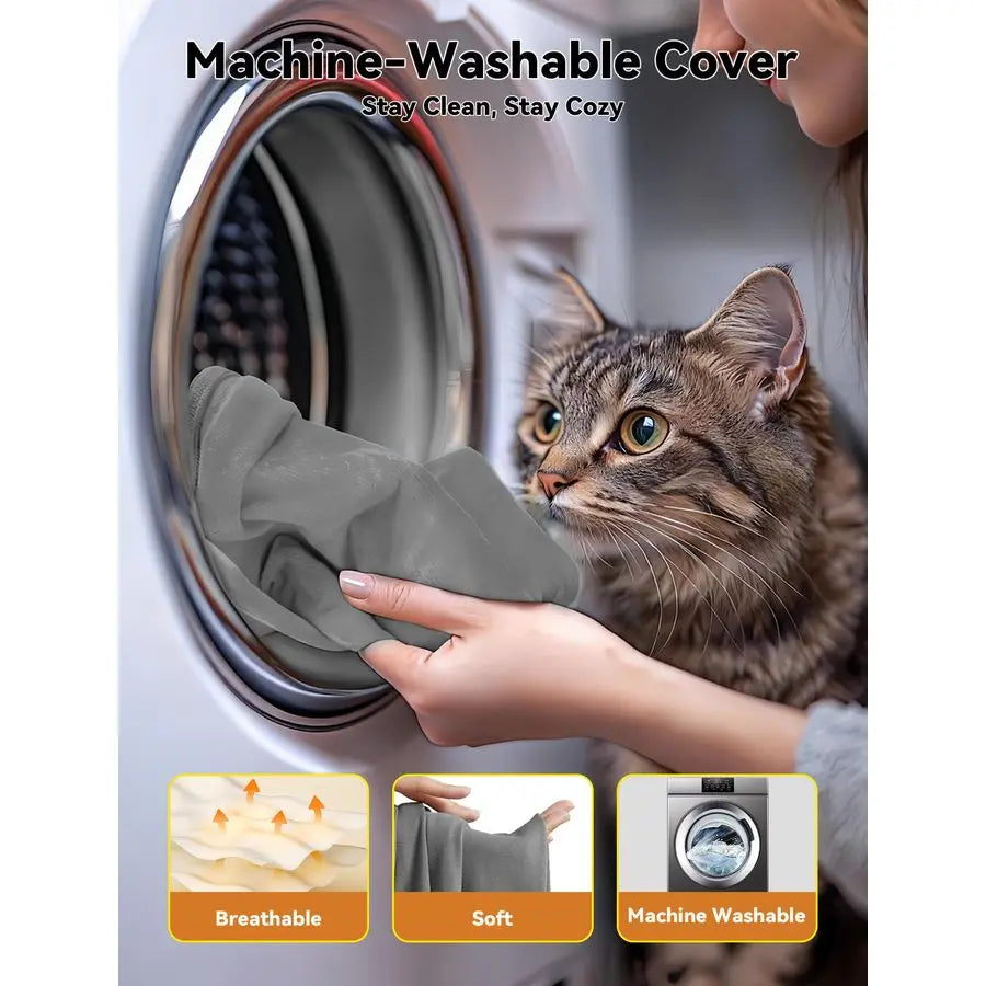 Pet Heating Pad For Dogs And Cats Waterproof Outdoor Bed