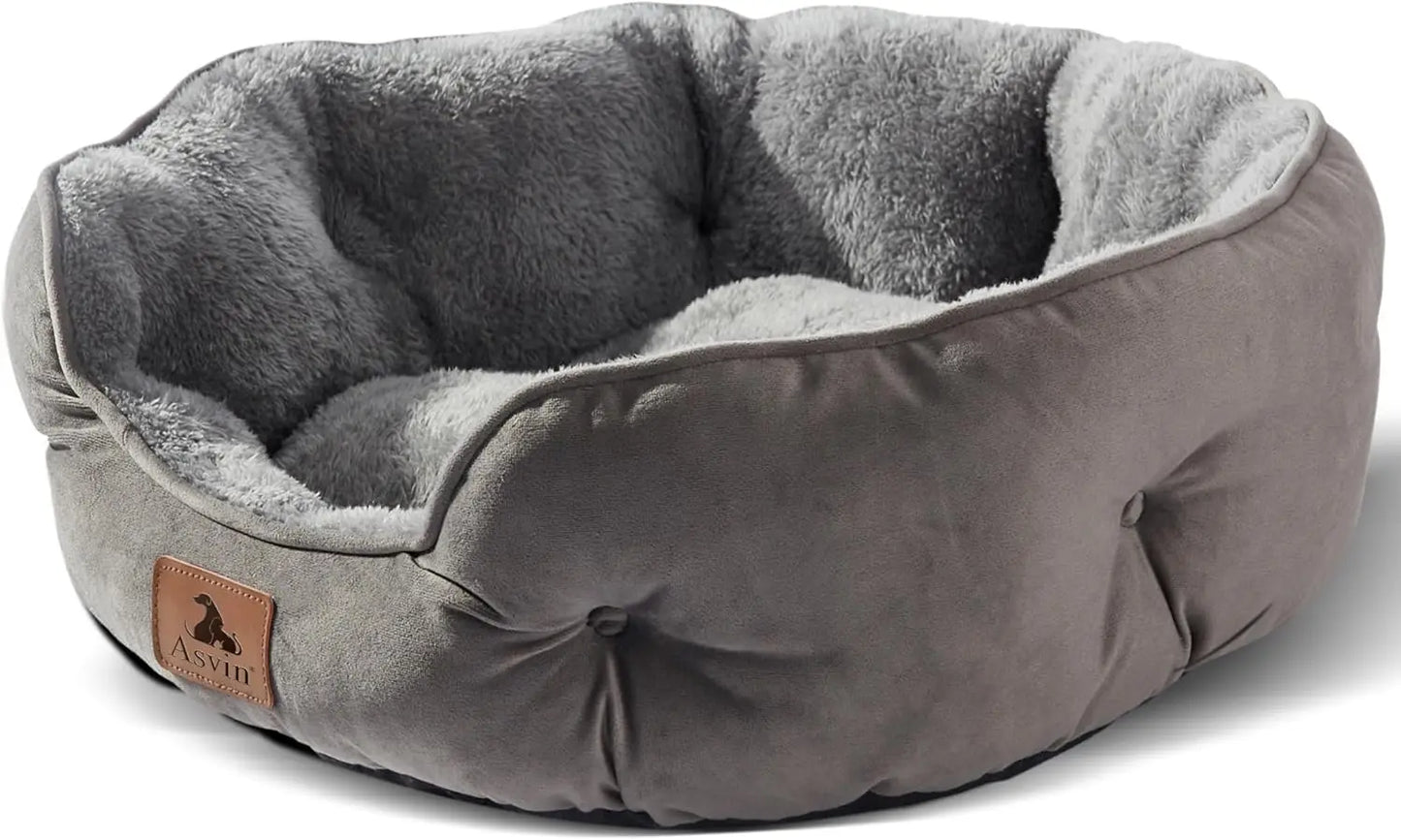 Extra Soft Pet Bed For Dogs And Cats Machine Washable Anti Slip Water Resistant