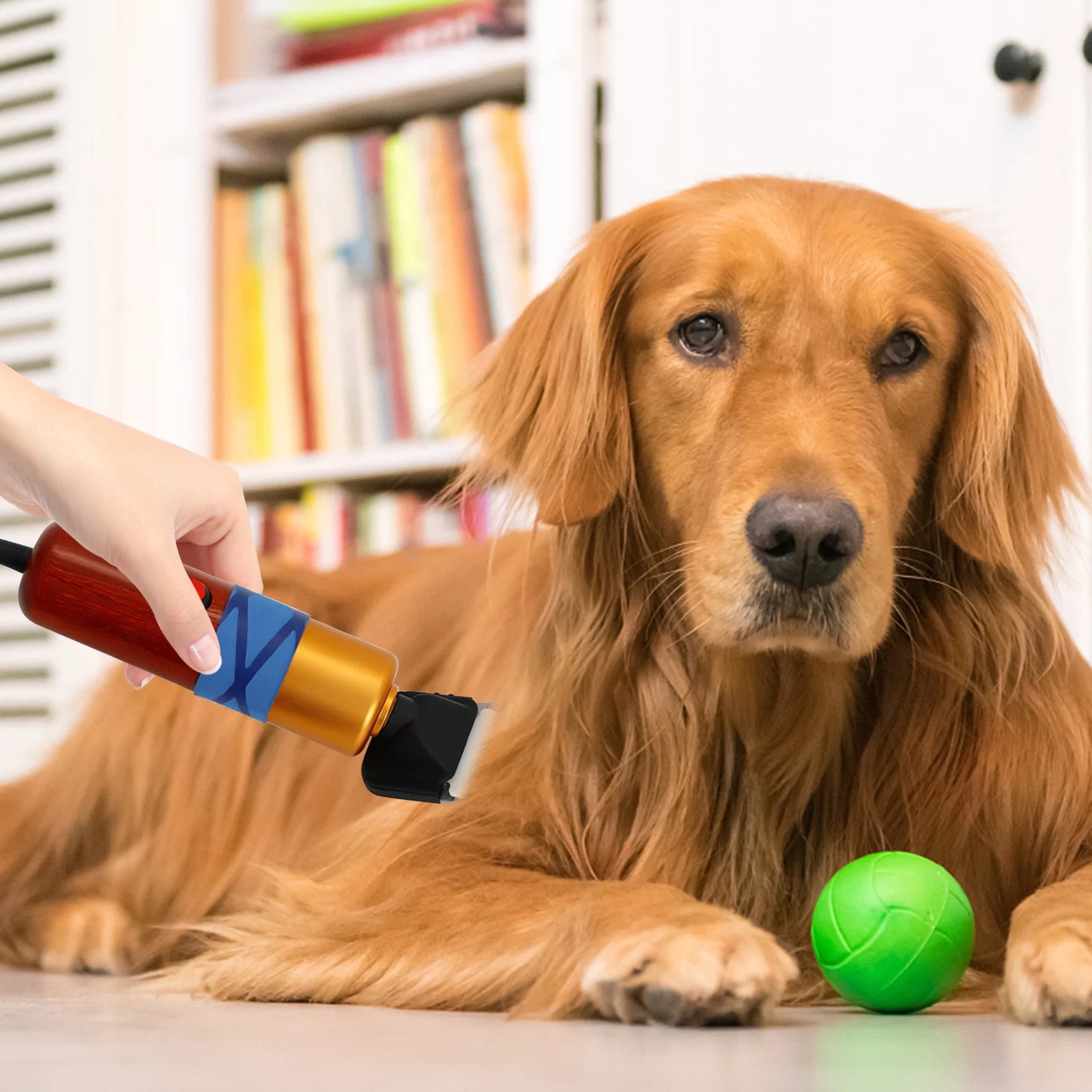 Low Noise Pet Hair Clipper Professional Electric Variable Speed Trimmer